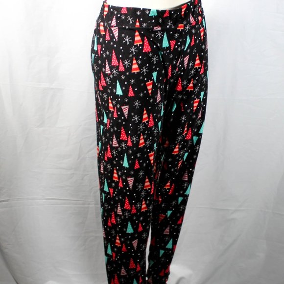 Modern Style Christmas Tree Snowflake Legging Pants Size XXL 20 - Picture 1 of 6